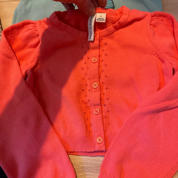 Set of 14 girls clothes skirts,dress,sweaters, sweatshirt leggings size 4 - Picture 5 of 13